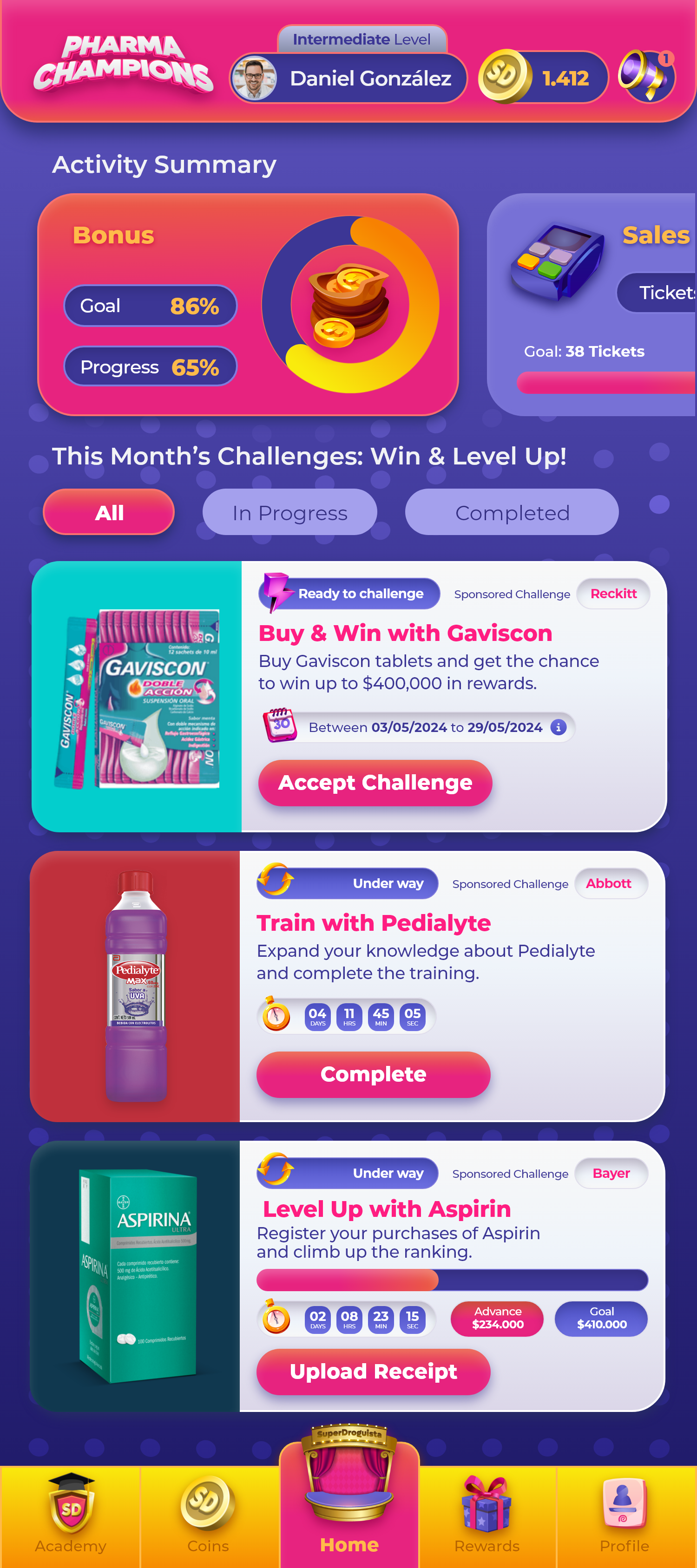 Pharma Champions Mockup